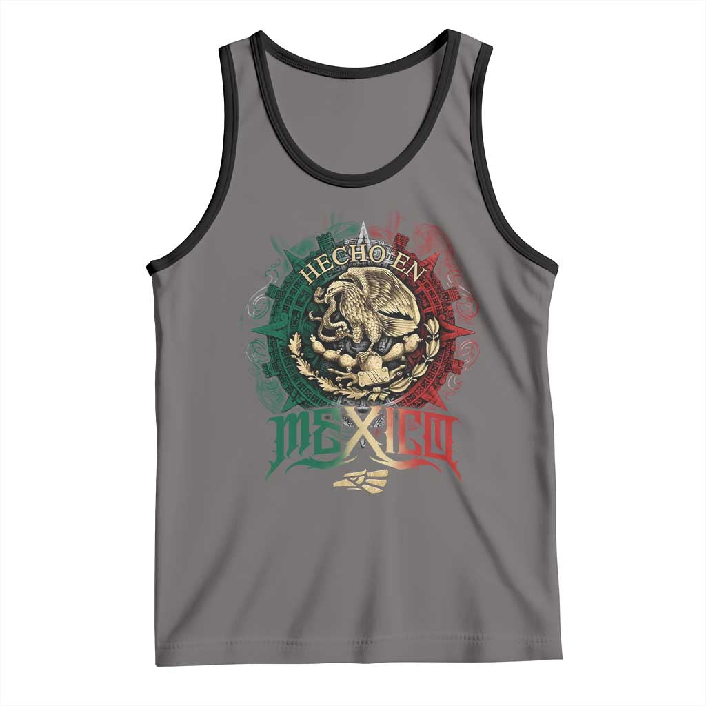 Hecho En Mexico Tank Top Mexican Pride Aztec Eagle