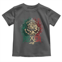 Hecho En Mexico Toddler T Shirt Mexican Pride Aztec Eagle