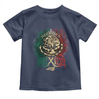 Hecho En Mexico Toddler T Shirt Mexican Pride Aztec Eagle