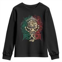 Hecho En Mexico Youth Sweatshirt Mexican Pride Aztec Eagle