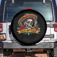 Funny Mexico Lindo Y Querido Spare Tire Cover Mexican Pride Vintage Sombrero Hat Skull
