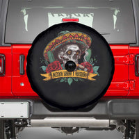 Funny Mexico Lindo Y Querido Spare Tire Cover Mexican Pride Vintage Sombrero Hat Skull