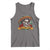 Funny Mexico Lindo Y Querido Tank Top Mexican Pride Vintage Sombrero Hat Skull