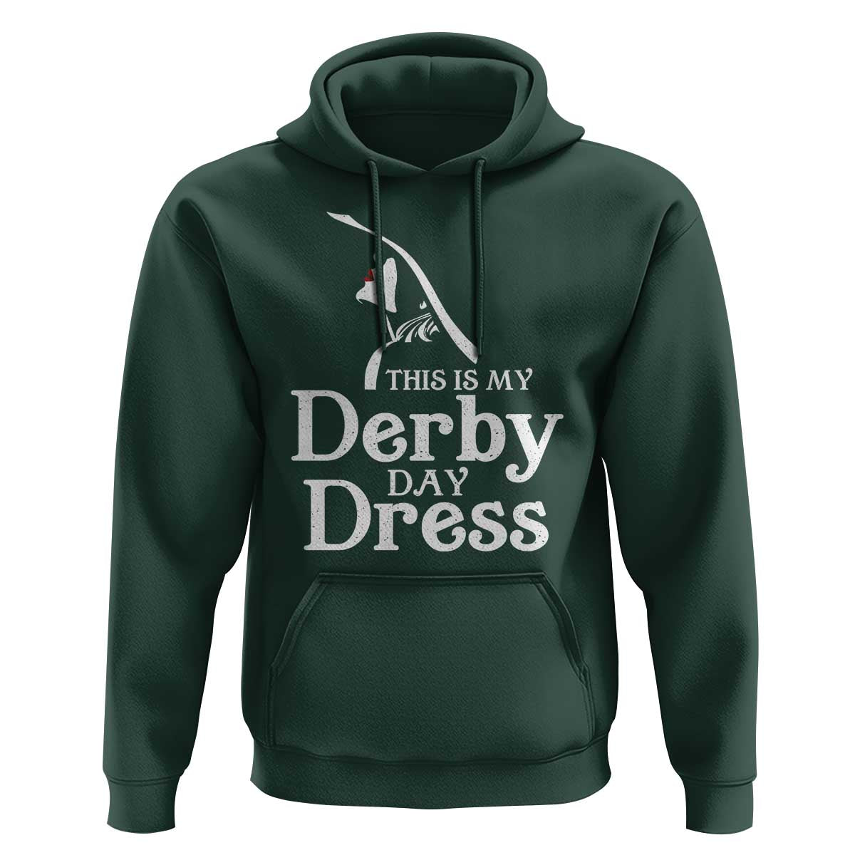 Funny This Is My Derby Day Dress Hoodie Horse Racing Fascinator Hat