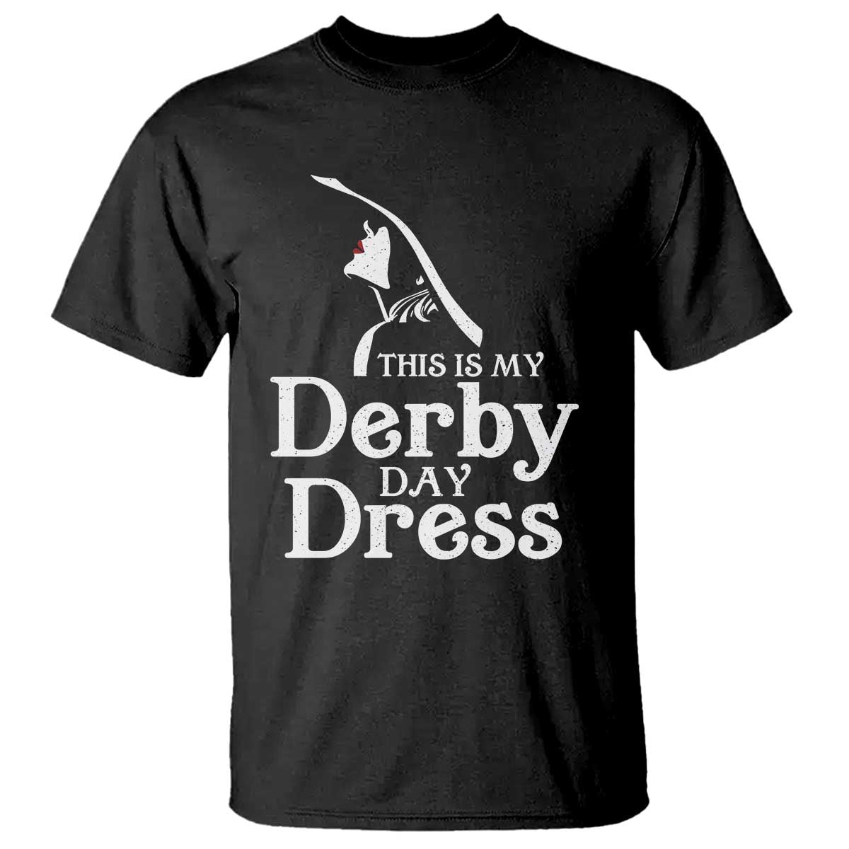 Funny This Is My Derby Day Dress T Shirt Horse Racing Fascinator Hat