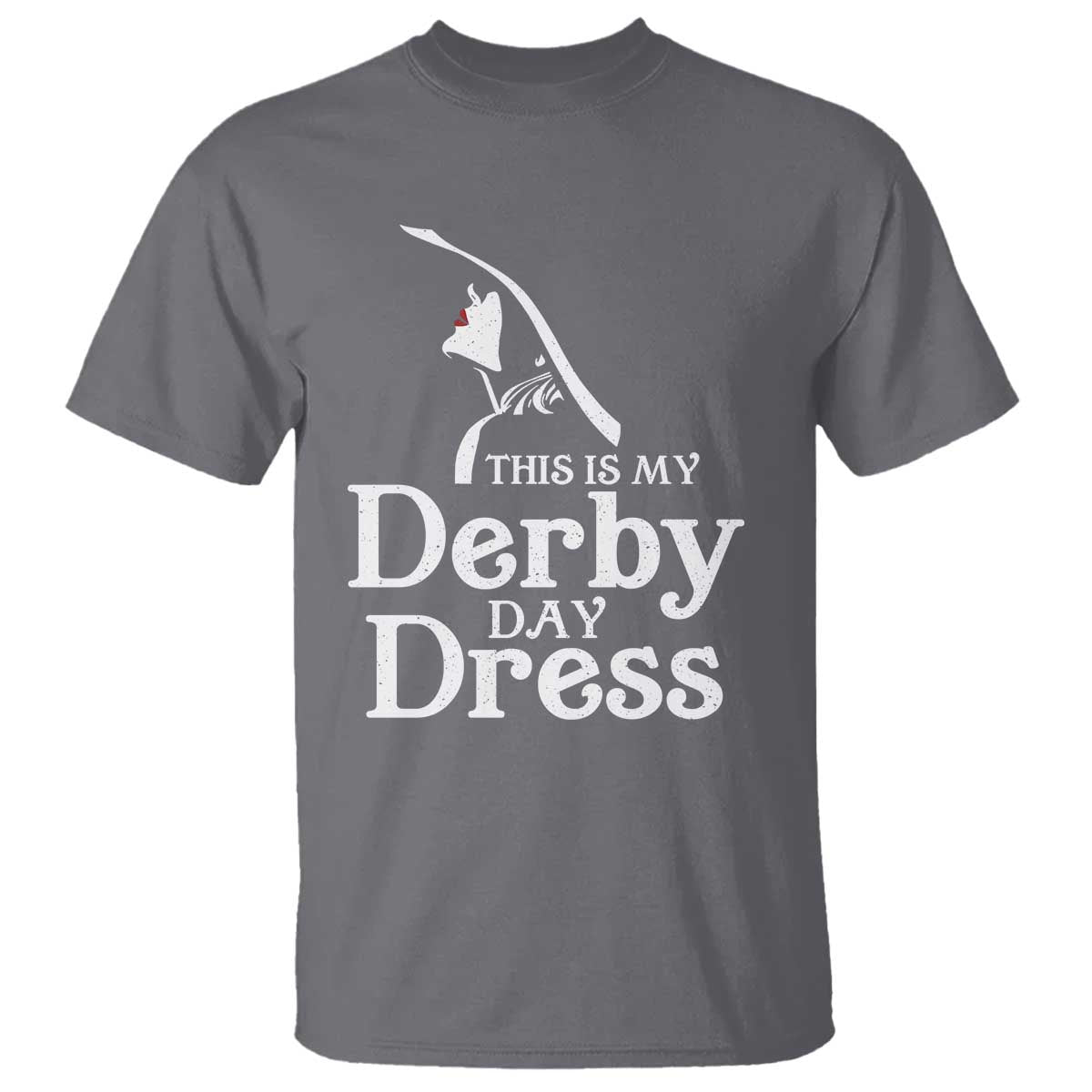 Funny This Is My Derby Day Dress T Shirt Horse Racing Fascinator Hat