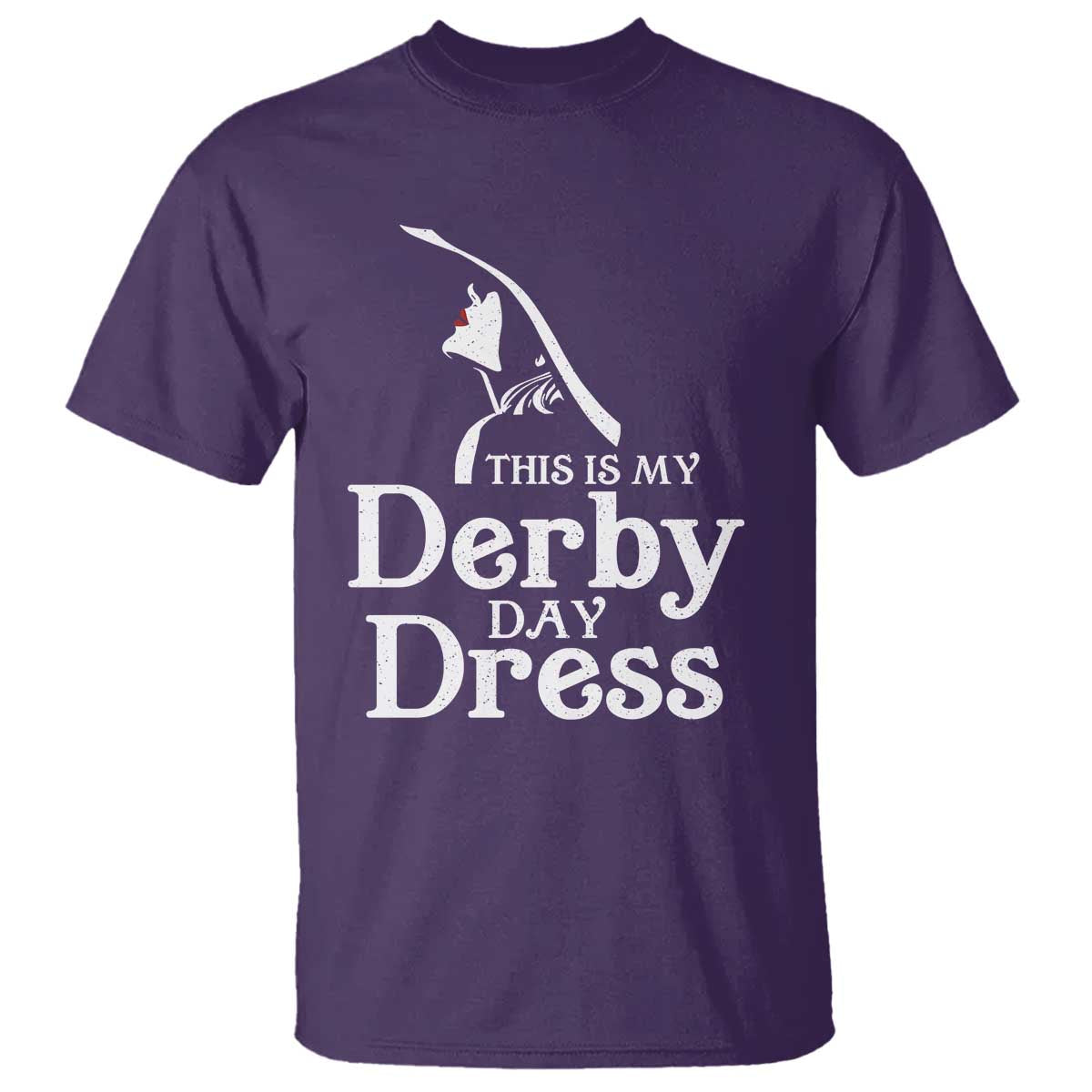 Funny This Is My Derby Day Dress T Shirt Horse Racing Fascinator Hat