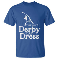 Funny This Is My Derby Day Dress T Shirt Horse Racing Fascinator Hat