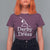 Funny This Is My Derby Day Dress T Shirt For Women Horse Racing Fascinator Hat