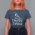 Funny This Is My Derby Day Dress T Shirt For Women Horse Racing Fascinator Hat