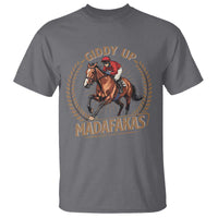 Funny Giddy Up Madafakas T Shirt Derby Humor Horse Racing