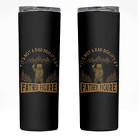 Funny It's Not A Dad Bod It's A Father Figure Skinny Tumbler Bear Beer Father's Day - Wonder Print Shop