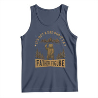 Funny It's Not A Dad Bod It's A Father Figure Tank Top Bear Beer Father's Day
