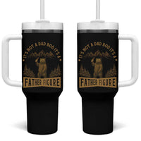 Funny It's Not A Dad Bod It's A Father Figure Tumbler With Handle Bear Beer Father's Day - Wonder Print Shop