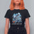 Funny Doing Dad Shit T Shirt For Women Skeleton Toilet Dad Jokes Father's Day