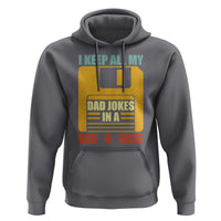 Funny I Keep All My Dad Jokes In A Dad A Base Hoodie Father's Day
