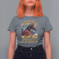 Funny Horse Racing Derby Day T Shirt For Women It Must Be Derby Day Nice Hat Where Is The Bourbon
