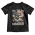 Funny Full Time Dad Part Time Hooker Toddler T Shirt Fisherman Father's Day American Flag