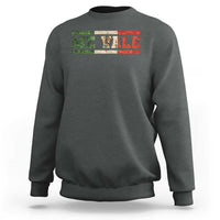 Me Vale Mexican Flag Latino Spanish Slang Sweatshirt