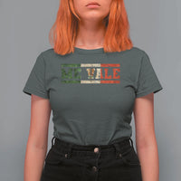 Me Vale Mexican Flag Latino Spanish Slang T Shirt For Women