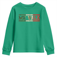 Me Vale Mexican Flag Latino Spanish Slang Youth Sweatshirt