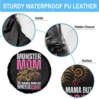 Monster Mom Like Normal Mama But Wheelie Cool Spare Tire Cover Monster Truck Mama