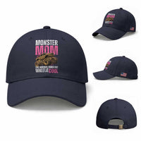 Monster Mom Like Normal Mama But Wheelie Cool Baseball Cap Monster Truck Mama