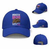 Monster Mom Like Normal Mama But Wheelie Cool Baseball Cap Monster Truck Mama