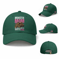 Monster Mom Like Normal Mama But Wheelie Cool Baseball Cap Monster Truck Mama