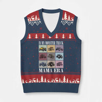 In My Monster Truck Mama Era V-Neck Knit Sweater Vest