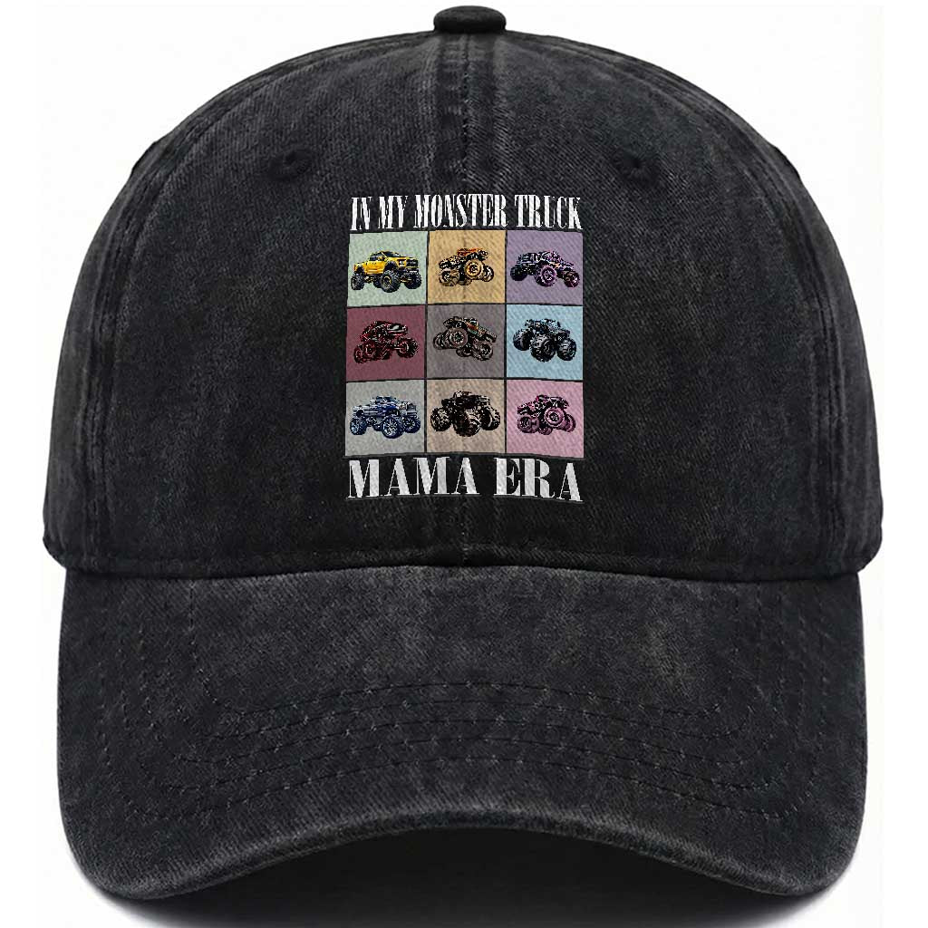 In My Monster Truck Mama Era Washed Cotton Baseball Cap