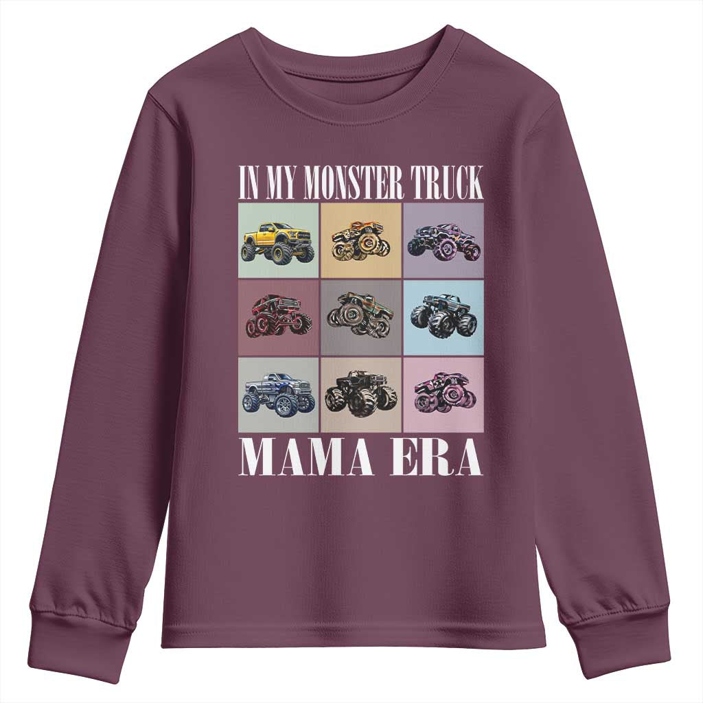 In My Monster Truck Mama Era Youth Sweatshirt