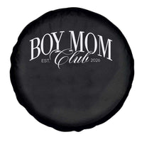 Boy Mom Club 2026 Spare Tire Cover Funny Mother's Day Gift