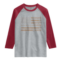 Knower Of Stuff Fixer Of Things Raglan Shirt Funny Handyman Dad Husband Vintage American Flag