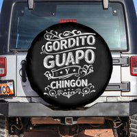 Gordito Guapo y Chingon Spare Tire Cover Funny Mexican Spanish Saying