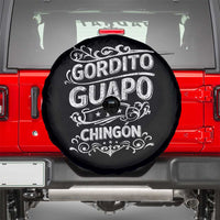 Gordito Guapo y Chingon Spare Tire Cover Funny Mexican Spanish Saying