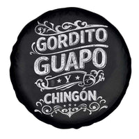 Gordito Guapo y Chingon Spare Tire Cover Funny Mexican Spanish Saying
