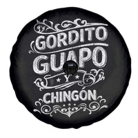 Gordito Guapo y Chingon Spare Tire Cover Funny Mexican Spanish Saying