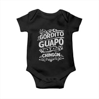 Gordito Guapo y Chingon Baby Onesie Funny Mexican Spanish Saying