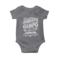 Gordito Guapo y Chingon Baby Onesie Funny Mexican Spanish Saying