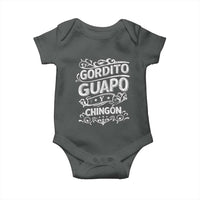 Gordito Guapo y Chingon Baby Onesie Funny Mexican Spanish Saying