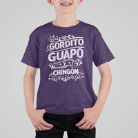 Gordito Guapo y Chingon T Shirt For Kid Funny Mexican Spanish Saying