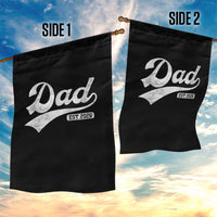 Dad Est 2026 Garden Flag Funny New Dad Baby Announcement