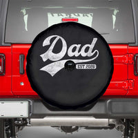 Dad Est 2026 Spare Tire Cover Funny New Dad Baby Announcement