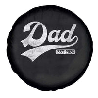 Dad Est 2026 Spare Tire Cover Funny New Dad Baby Announcement