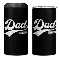 Dad Est 2026 4 in 1 Can Cooler Tumbler Funny New Dad Baby Announcement