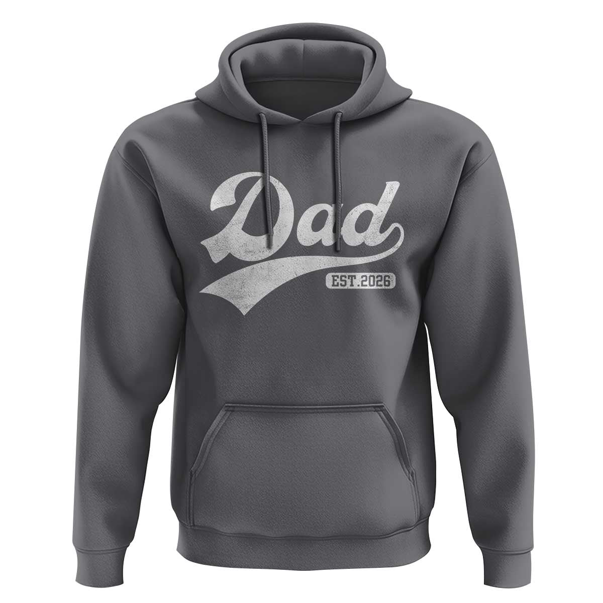 Dad Est 2026 Hoodie Funny New Dad Baby Announcement