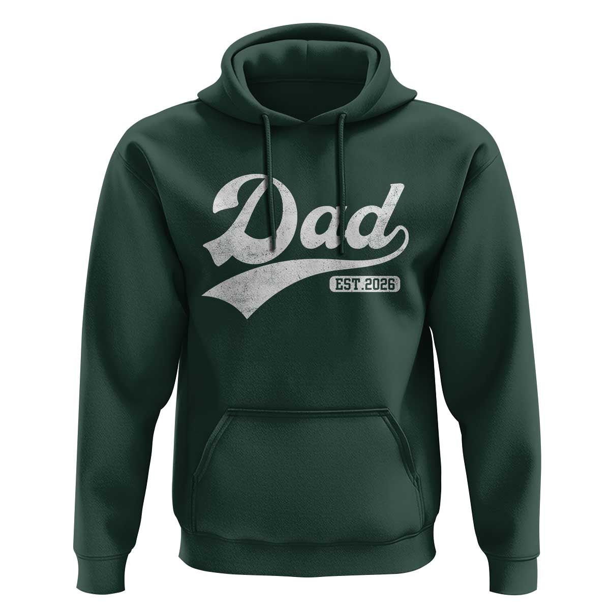 Dad Est 2026 Hoodie Funny New Dad Baby Announcement