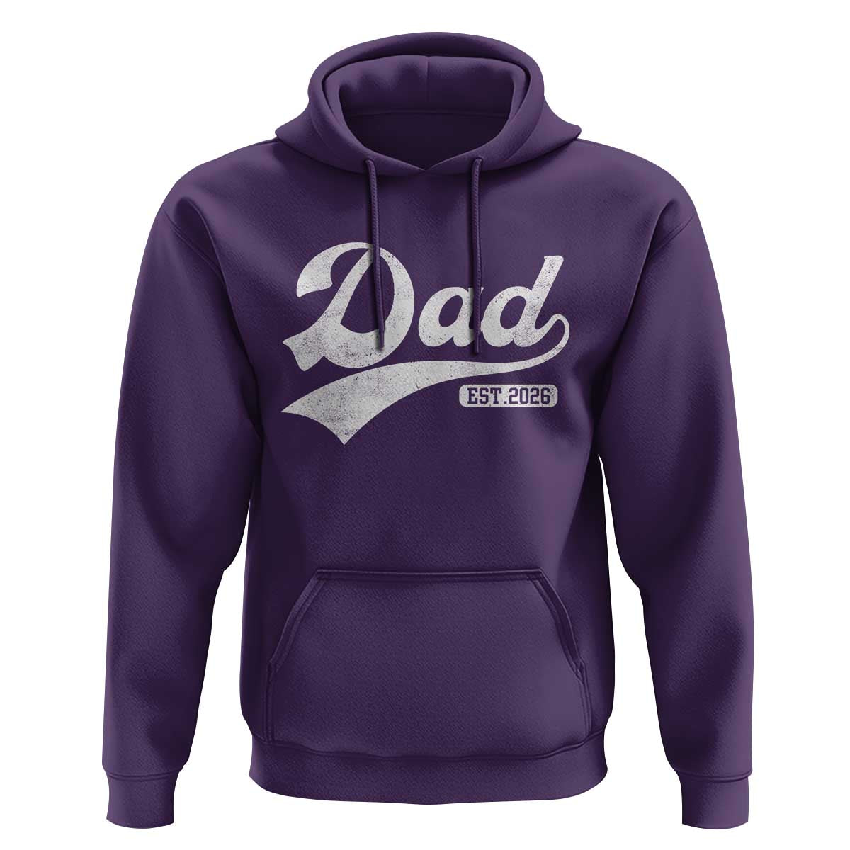 Dad Est 2026 Hoodie Funny New Dad Baby Announcement