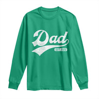 Dad Est 2026 Long Sleeve Shirt Funny New Dad Baby Announcement